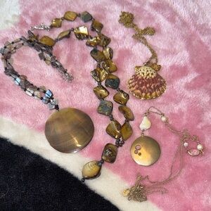 Shell Necklace Set